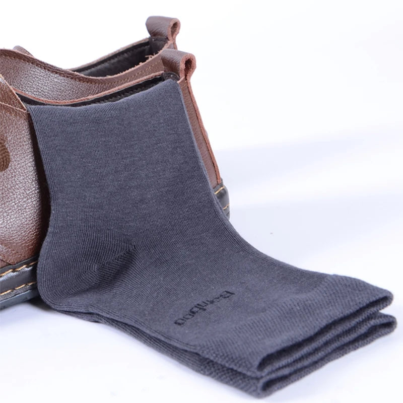 The Executive Pack | Conjunto de 10 Pares de Meias Crew em Bambu