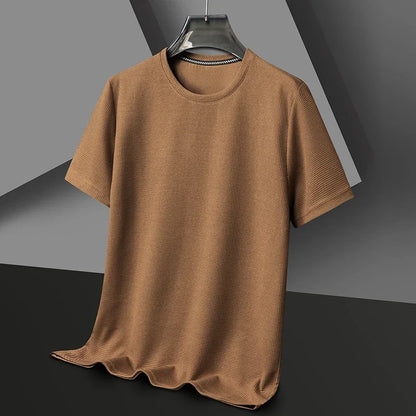 The Waffle-Knit Essential | Modern Tee