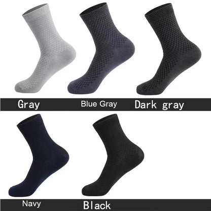 Luxury Bamboo Fiber Socks | 5-Pair Collection