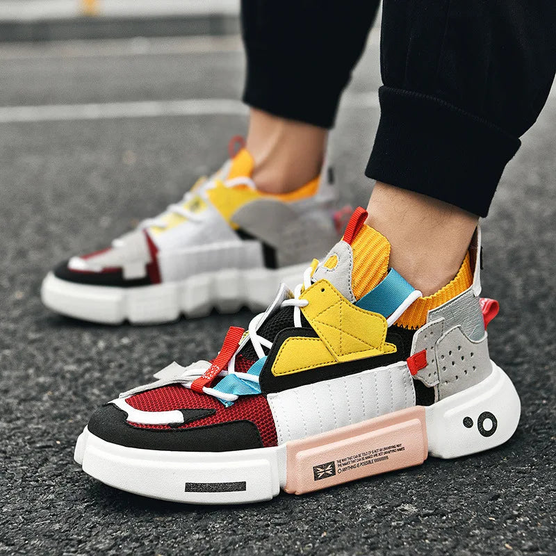 The Urban Voyager | Sculpted Platform Sneakers