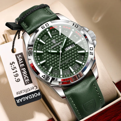 POEDAGAR Original Man Wristwatch Top Luxury