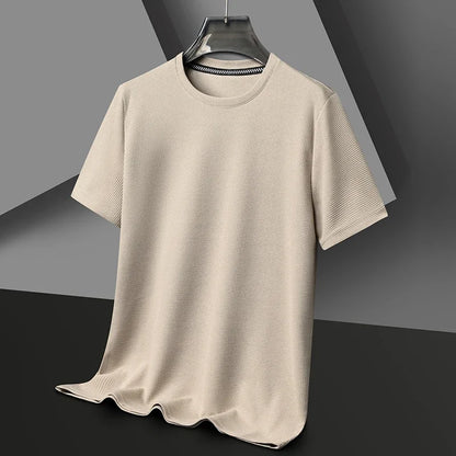 The Waffle-Knit Essential | Modern Tee