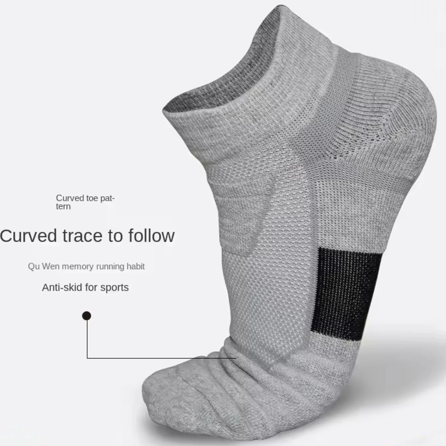 Apex Runner | Targeted Cushioning Crew Socks & Sports