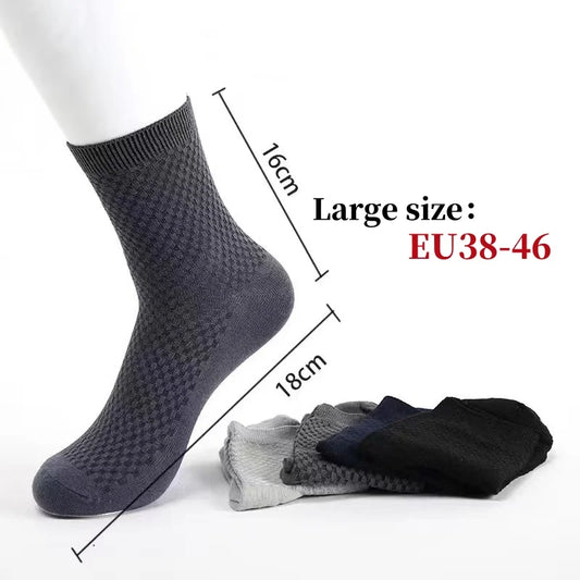 Luxury Bamboo Fiber Socks | 5-Pair Collection